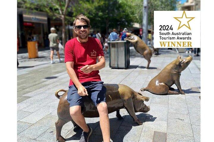 Excursão a pé final em Adelaide