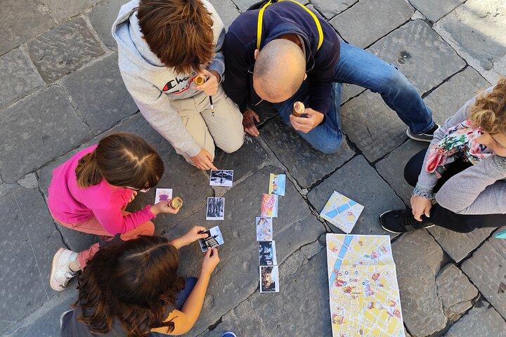 Kinderspeurtocht in het centrum van Florence. Een privé-avontuur!