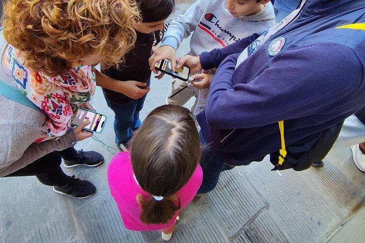 フィレンツェのダウンタウンで子供向けの宝探し。プライベートな冒険！