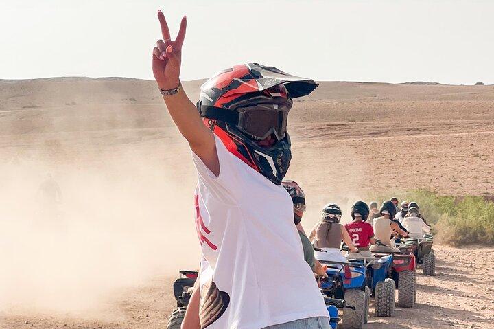 Agafay Marrakech: Quad & Camel Ride com o pôr do sol, jantar e show