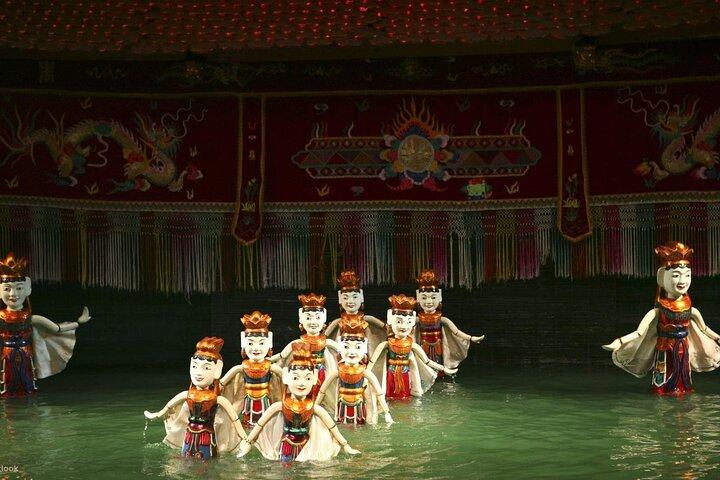 Spettacolo di marionette sull'acqua e crociera con cena Ho Chi Minh