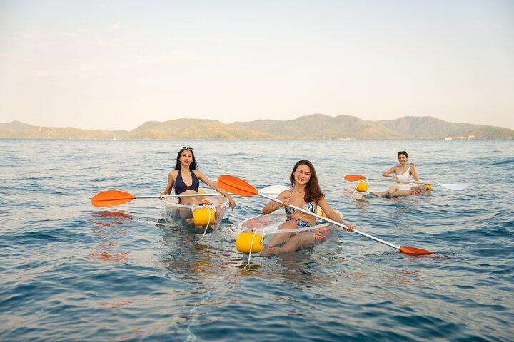 Sunset Party met eilandhoppen per catamaran vanuit Pattaya