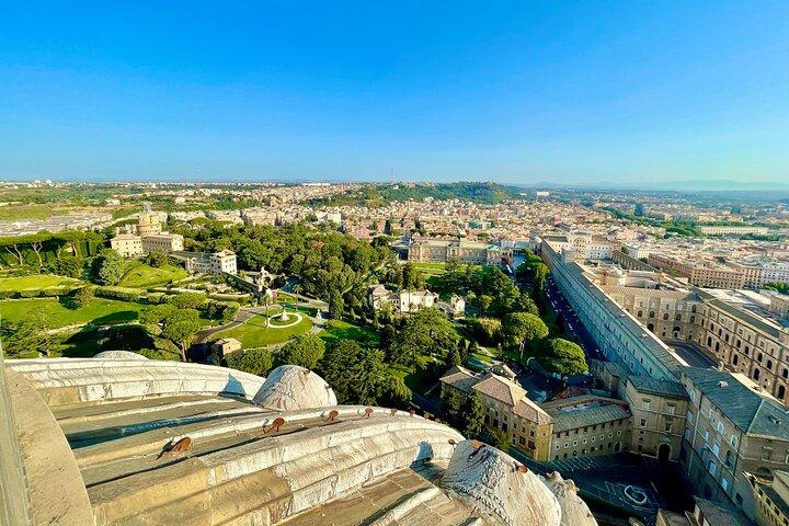 Roma Vaticano Basilica di San Pietro & Cupola Tour Privato & Colazione