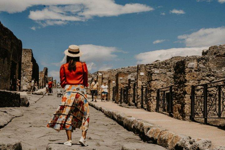 Pompeii Express : Guided tour from Naples by train included