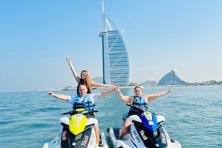 Jetski Dubai: 60min Burj Al Arab og Atlantis the Palm