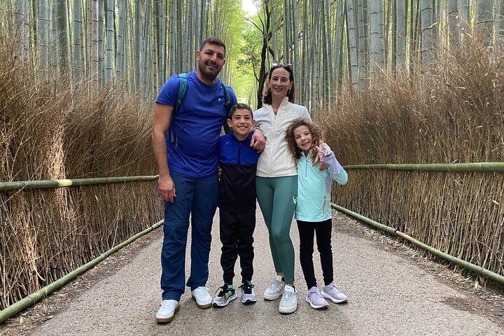 Arashiyama Bamboo Forest Family Bike Tour (Bebês e Crianças)