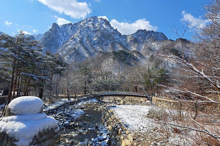 Mt. Seorak and Nami Island and Eobi Ice Valley from Seoul