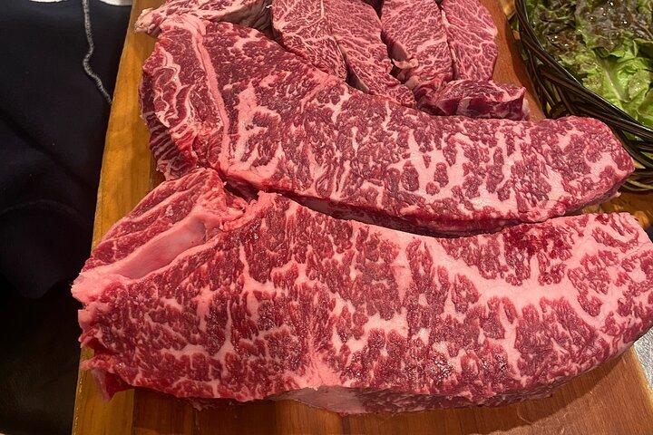 Majang Meat Market Experience : Visite privée avec Han-woo Beef BBQ