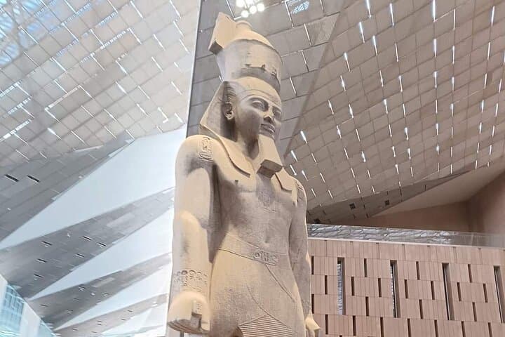 Grand Egyptian Museum, King Tut, Solar Boat &Local Egyptian Lunch