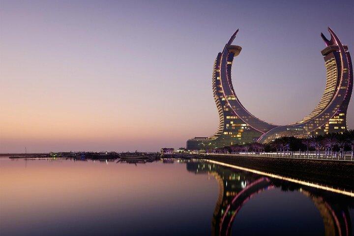 Doha stadsrundtur och Dhow båtkryssning (privat/delning)