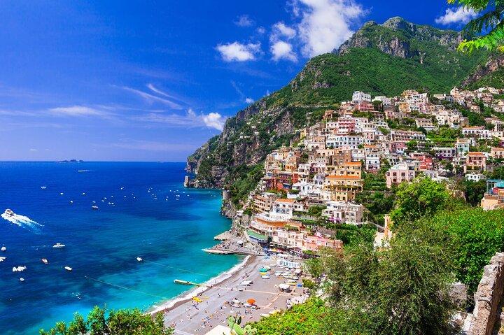 Depuis Naples Salerne, Positano et la côte amalfitaine