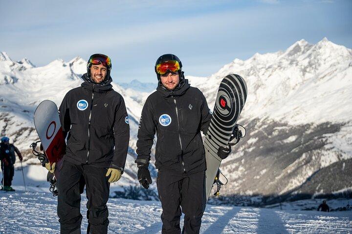 Privé Snowboardles van een hele dag in Zermatt