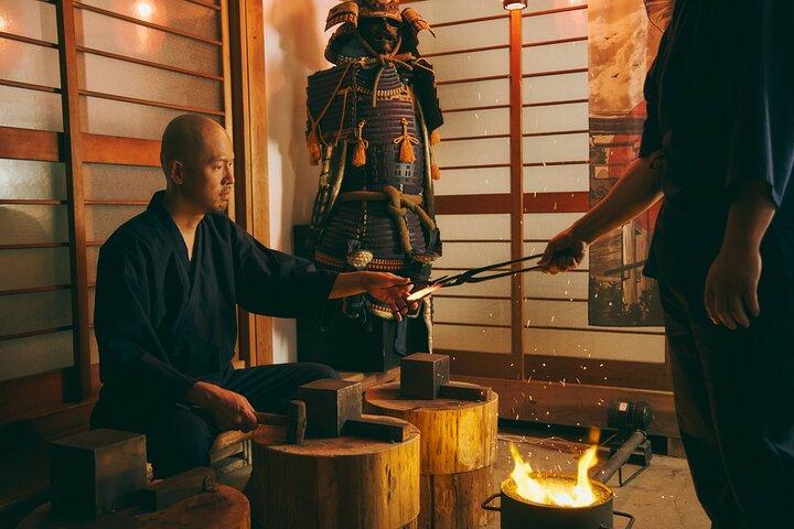 Authentic Knife Making Experience at a Blacksmith in Kyoto