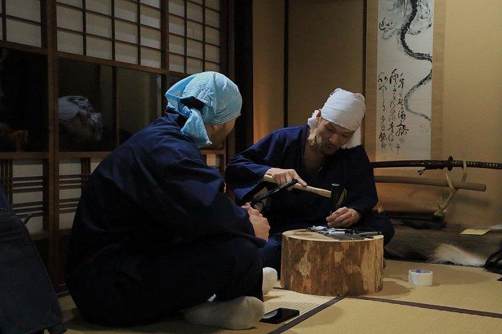 Ein authentisches Messerbau-Erlebnis bei einem Schmied in Kyoto