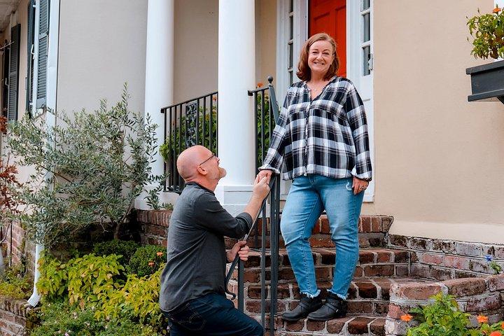 Séance privée de vacances avec photographe à Charleston