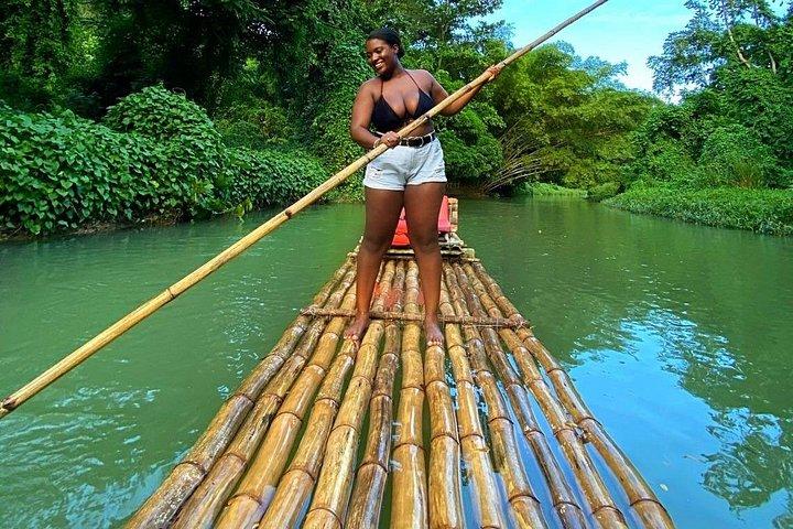 Martha brea rafting and blue hole “COMBO TOUR”from montegobay