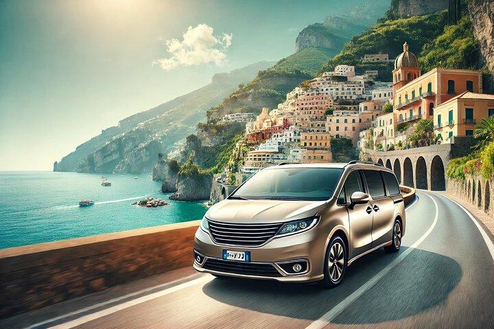 Tour from Naples to Amalfi, Positano and Ravello in 8 hours with driver