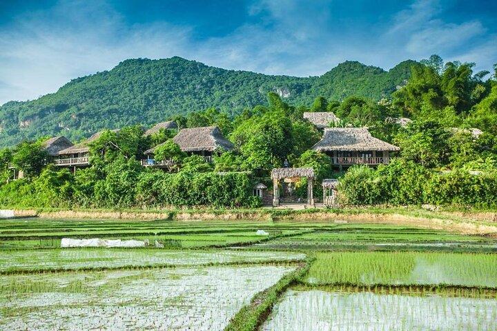 De Hanoi: Excursão de um dia privada Mai Chau Explore Village Rural
