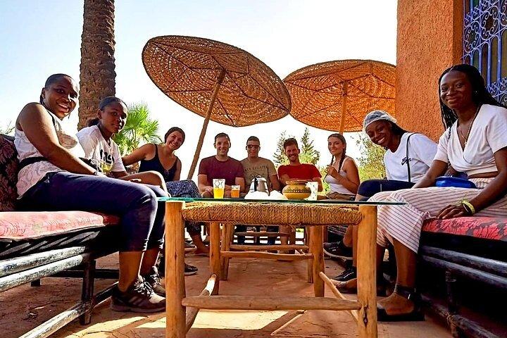 Quadrijden in de woestijn van Marrakech