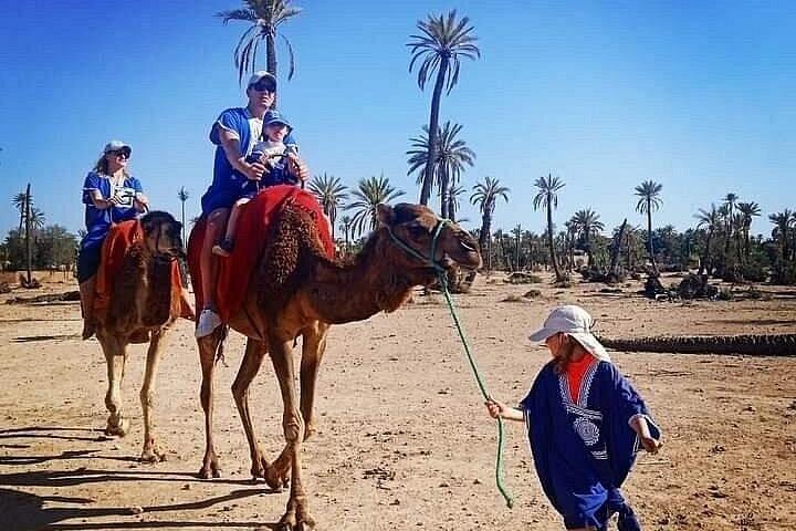 Quadrijden in de woestijn van Marrakech