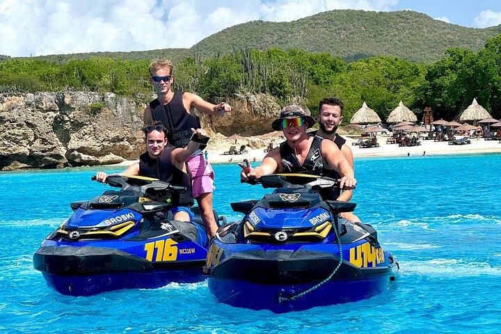 1-Hour Jet Ski Adventure Along Curaçao’s Stunning West Coast