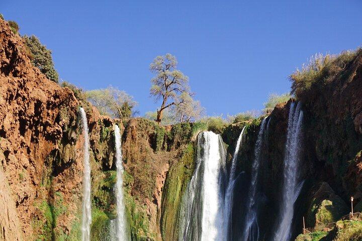 Explore Ouzoud waterfalls Marrakech Guided Hike & Boat Experience