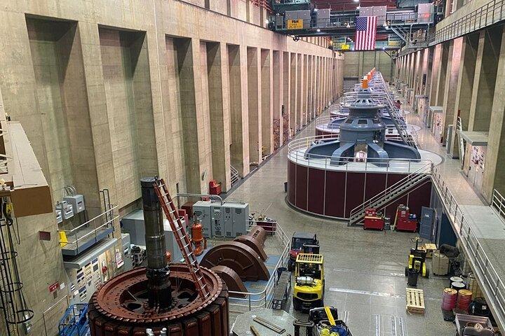 Tour por los túneles de la presa Hoover y la central eléctrica