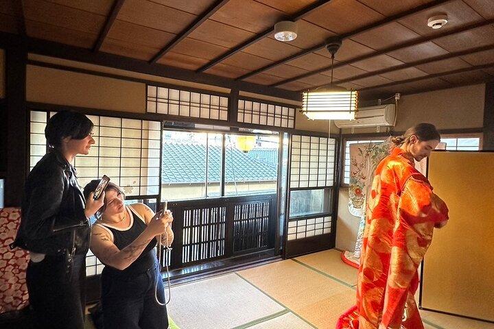 祇園160y.o. 抹茶＆着物で建物見学
