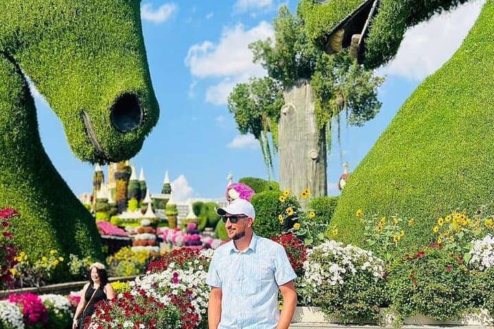 Miracle Garden and Global Village Tour with Round Trip Transport