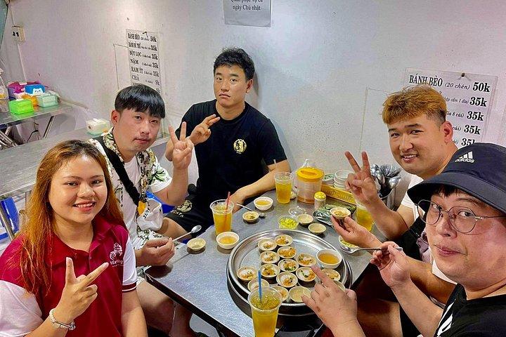 バイクで行くサイゴンストリートフード＆隠れた路地裏-7/9/12試食