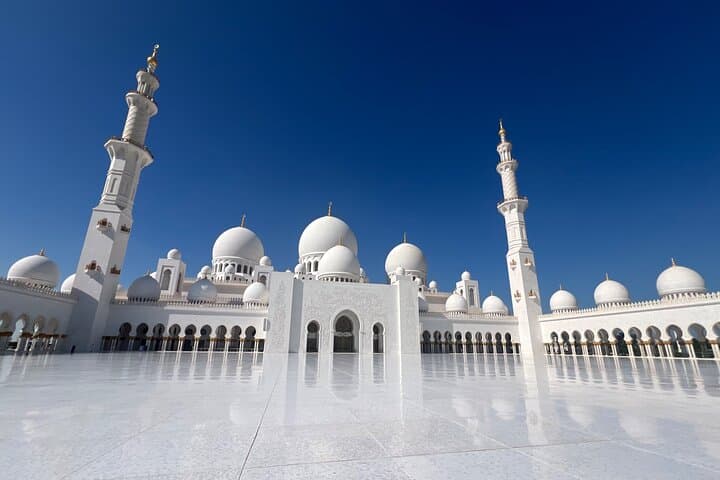 Abu Dhabi Tour Grand Mosque Heritage Village Emirates Palace