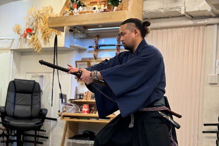 Samurai-træning med moderne Musashi i Kyoto