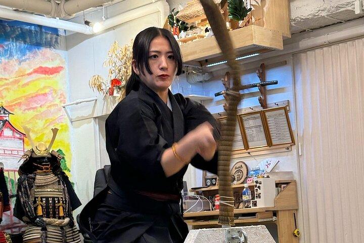 Samurai-træning med moderne Musashi i Kyoto