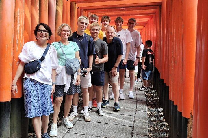 Promenade privée à Kyoto avec un ami local