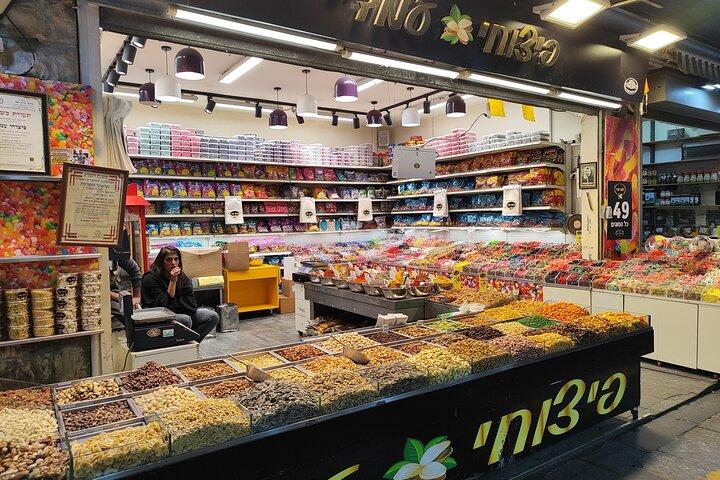 Visite culinaire privée - Saveurs cachées du marché Mahane Yehuda
