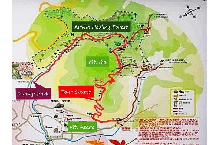 有馬の癒しの森でプライベート歴史街道ハイキング