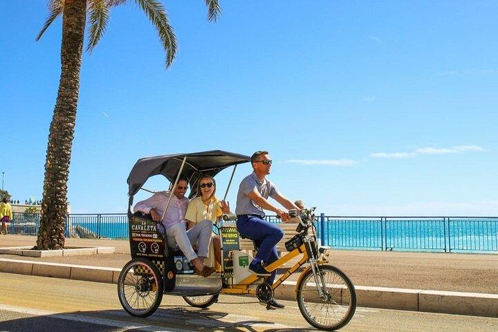 Original Nice stadstur (pedicab-vélo taxi)