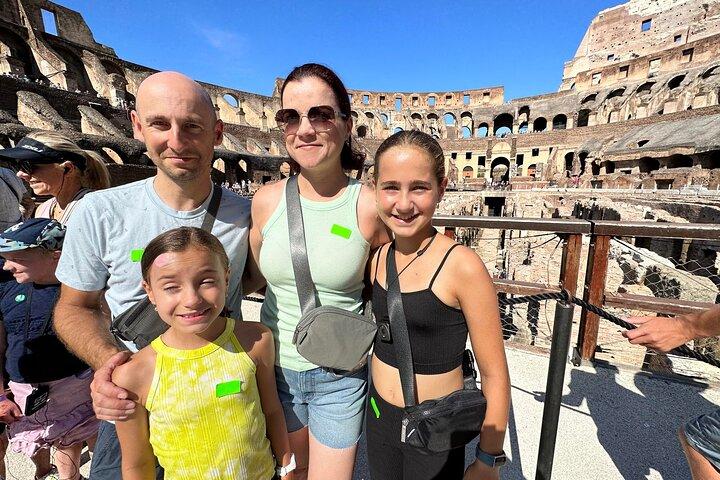Rome Colosseum Arena Floor & Forum Visite guidée privée avec Maria