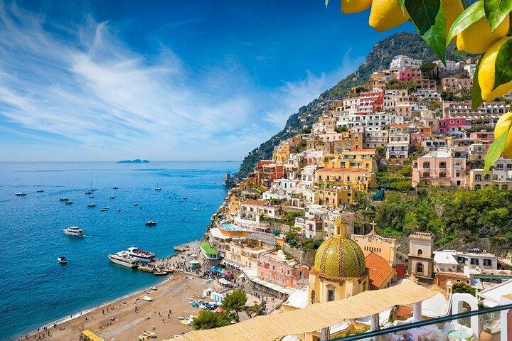 Tour privado desde Roma a Pompeya, la Costa Amalfitana y Positano