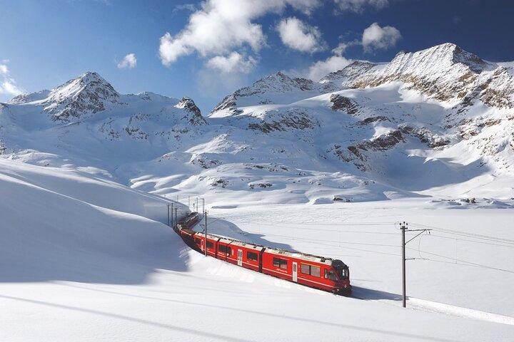 Aventura dos Alpes: Bernina Train & St. Moritz Tour de Milão