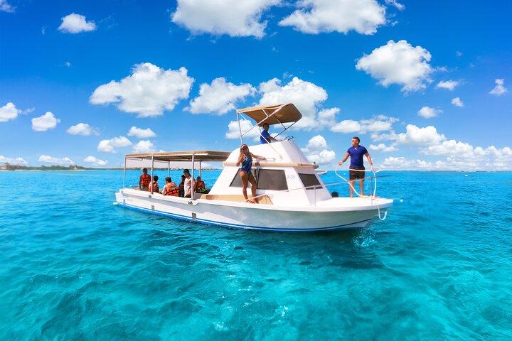 2 Eiland avontuur: Contoy & Mujeres met snorkelen & open bar
