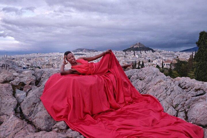 Private Photo Shoot in Athens with Acropolis Views