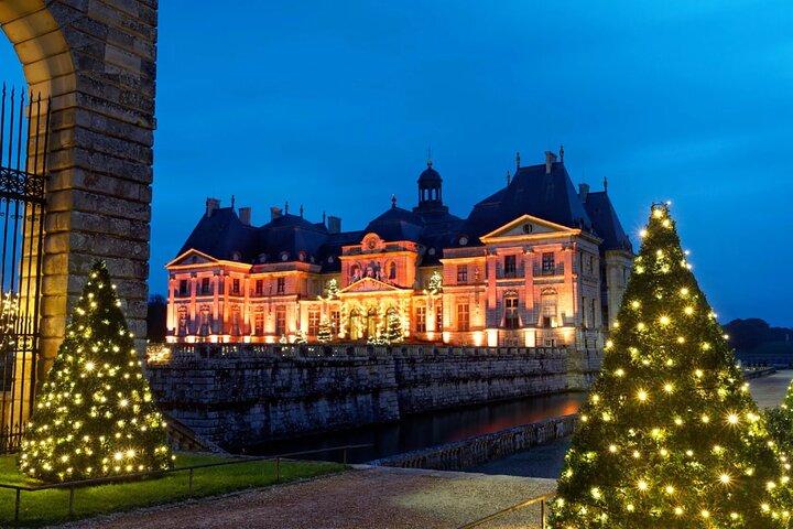 Vaux le Vicomte Privat julresa från Paris