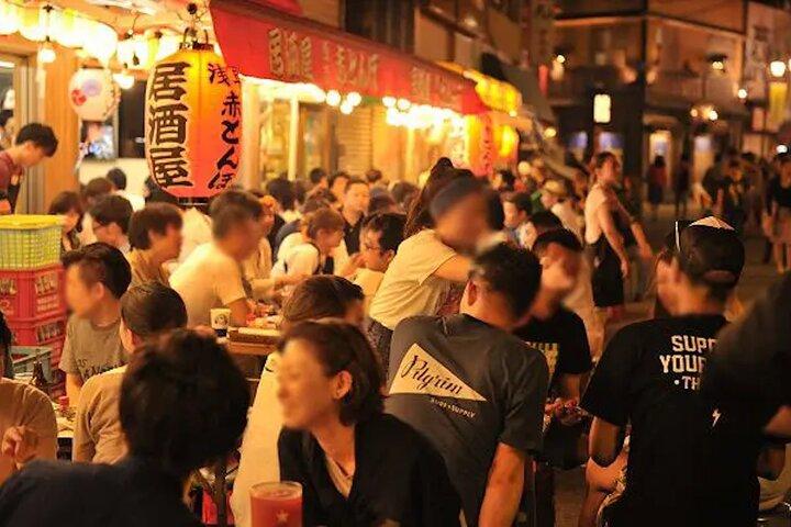 東京の温泉地と浅草バーホッピング（現地ガイド付き）