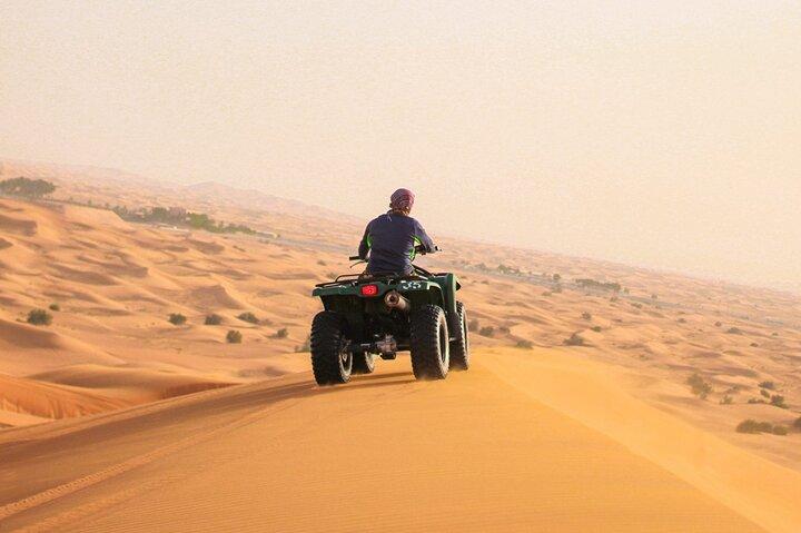 Doha Aventure en quad au milieu du désert Qatar
