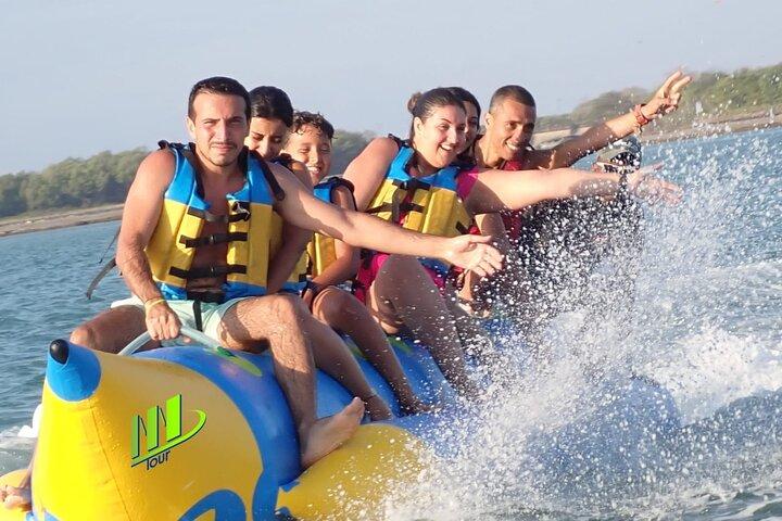 Nusa Dua Watersport: Parasailing Adventure, Tubing Ride, Banana y Fly Fish