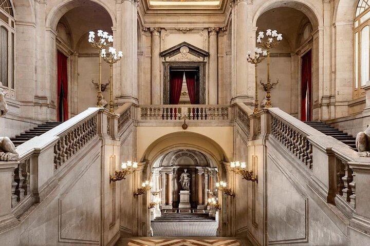 Entrada para o Palácio Real de Madrid