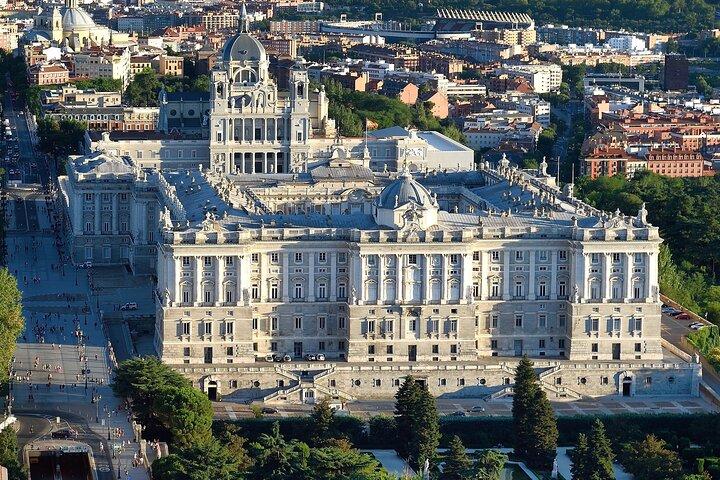 Entrada para o Palácio Real de Madrid
