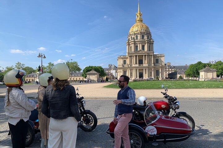 Highlights von Paris: Private Tour im Beiwagen