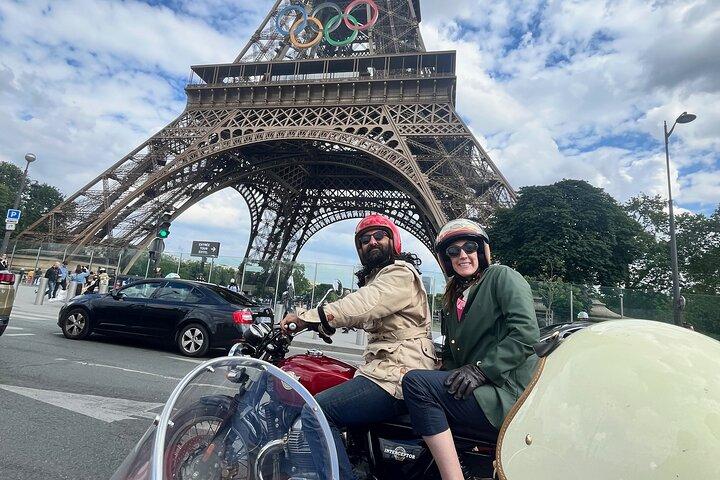 Highlights von Paris: Private Tour im Beiwagen